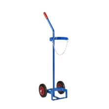 Single Cylinder Trolley with Bar Handle Cylinder & Drum Handling Equipment Workplace Stuff UK Single Cylinder Trolley with Bar Handle Cylinder & Drum Handling Equipment Workplace Stuff UK