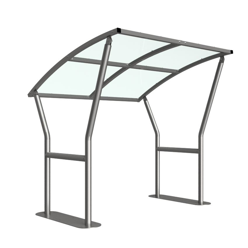 caxton-cycle-shelter-clear-roof-2m caxton-cycle-shelter-clear-roof
