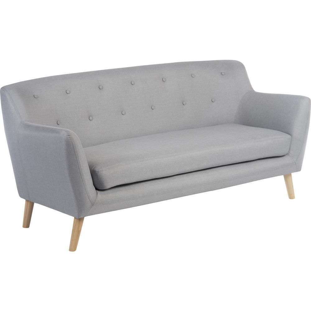 Skandi 3 Seater Sofa - Grey Skandi 3 Seater Sofa - Grey Workplace Stuff UK