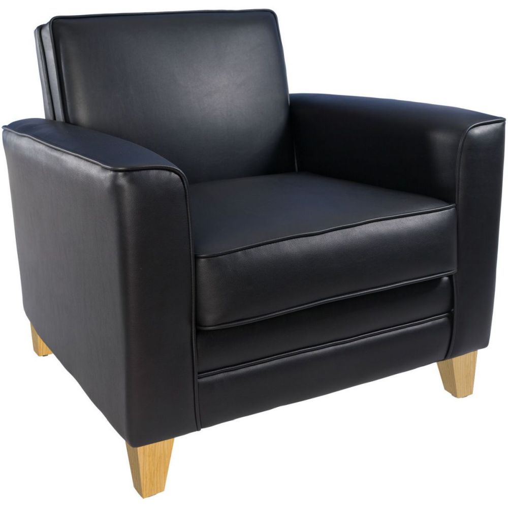 Newport Leather Armchair Newport Leather Armchair Workplace Stuff UK