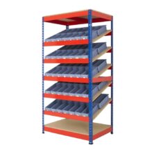 Anco Kanban Shelving with 70 Shelf Trays Shelving Workplace Stuff UK Anco Kanban Shelving with 70 Shelf Trays Shelving Workplace Stuff UK