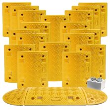 Speed Bump Kits 75mm High (5mph) Yellow Heavy Duty Speed Bumps Workplace Stuff UK Speed Bump Kits 75mm High (5mph) Yellow Heavy Duty Speed Bumps Workplace Stuff UK
