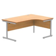Corner Desk with Steel Single Upright Cantilever Frame – Left or Right Hand Office Desks Workplace Stuff UK Corner Desk with Steel Single Upright Cantilever Frame – Left or Right Hand Office Desks Workplace Stuff UK
