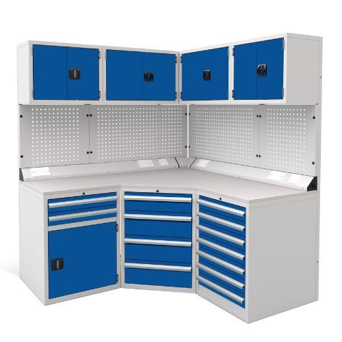 Euroslide Workshop Modular Corner Kit 1 Euroslide Workshop Modular Corner Kit 1 Workplace Stuff UK