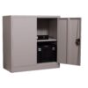 900mm cupboard open