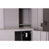 cupboards doors open