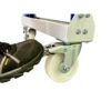 foot operating brake