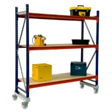 Mobile Longspan Shelving on Castors / Wheels Shelving Workplace Stuff UK Mobile Longspan Shelving on Castors / Wheels Shelving Workplace Stuff UK