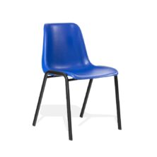 Polly Chair – Black or Blue – Stackable Office Furniture Workplace Stuff UK Polly Chair – Black or Blue – Stackable Office Furniture Workplace Stuff UK