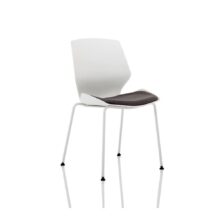 Florence White Frame Fabric Seat Visitor Chair Fabric Office Chairs Workplace Stuff UK Florence White Frame Fabric Seat Visitor Chair Fabric Office Chairs Workplace Stuff UK