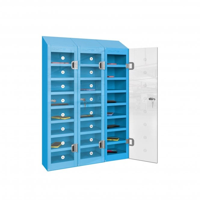 phonesafe-mobile-phone-locker-24-compartment-cornflower-blue