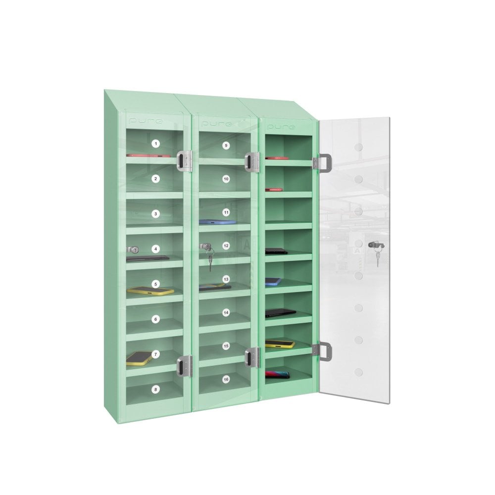 phonesafe-mobile-phone-locker-24-compartment-mint