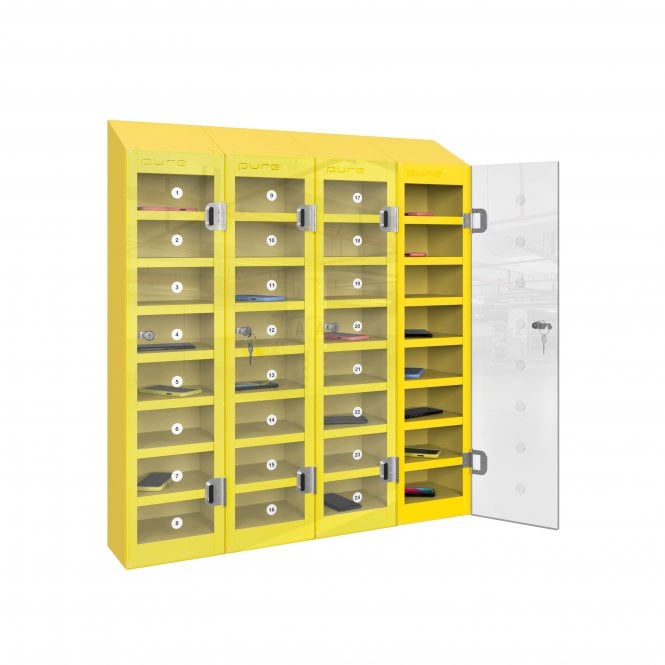 phonesafe-mobile-phone-locker-32-compartment-lemon
