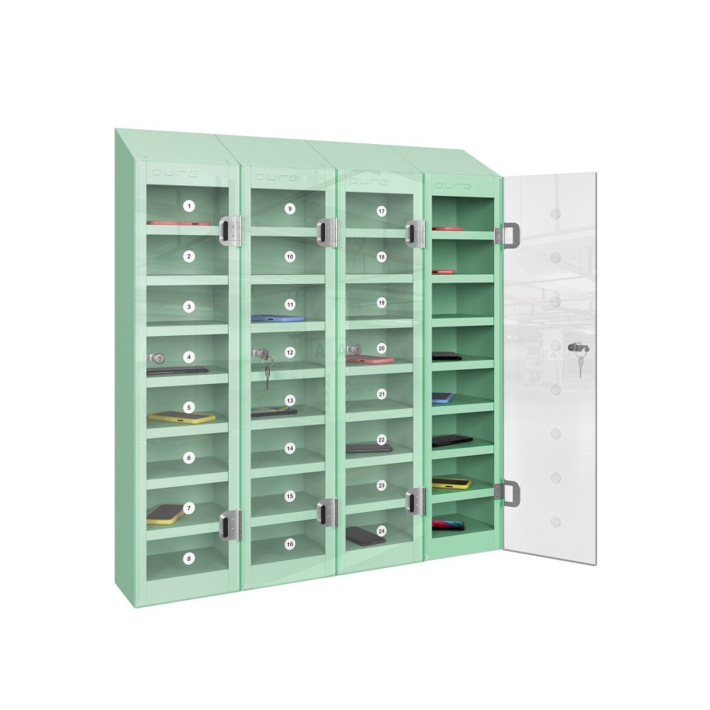 Phonesafe Mobile Phone Locker - 32 Compartment Workplace Stuff UK