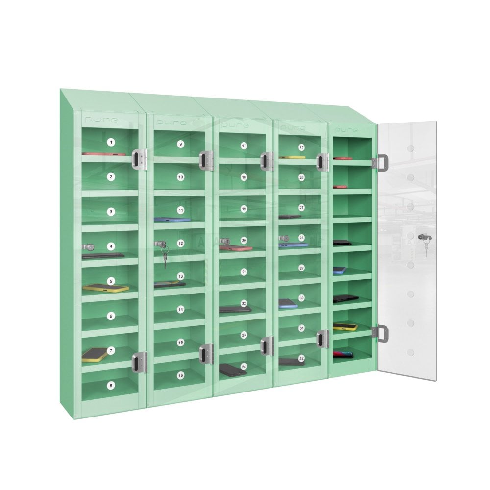 phonesafe-mobile-phone-locker-40-compartment-mint