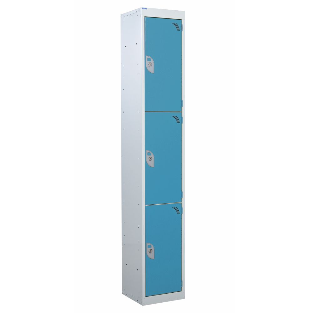 3 Compartments - Light Blue