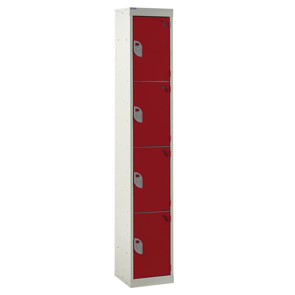 4 Compartments - Red