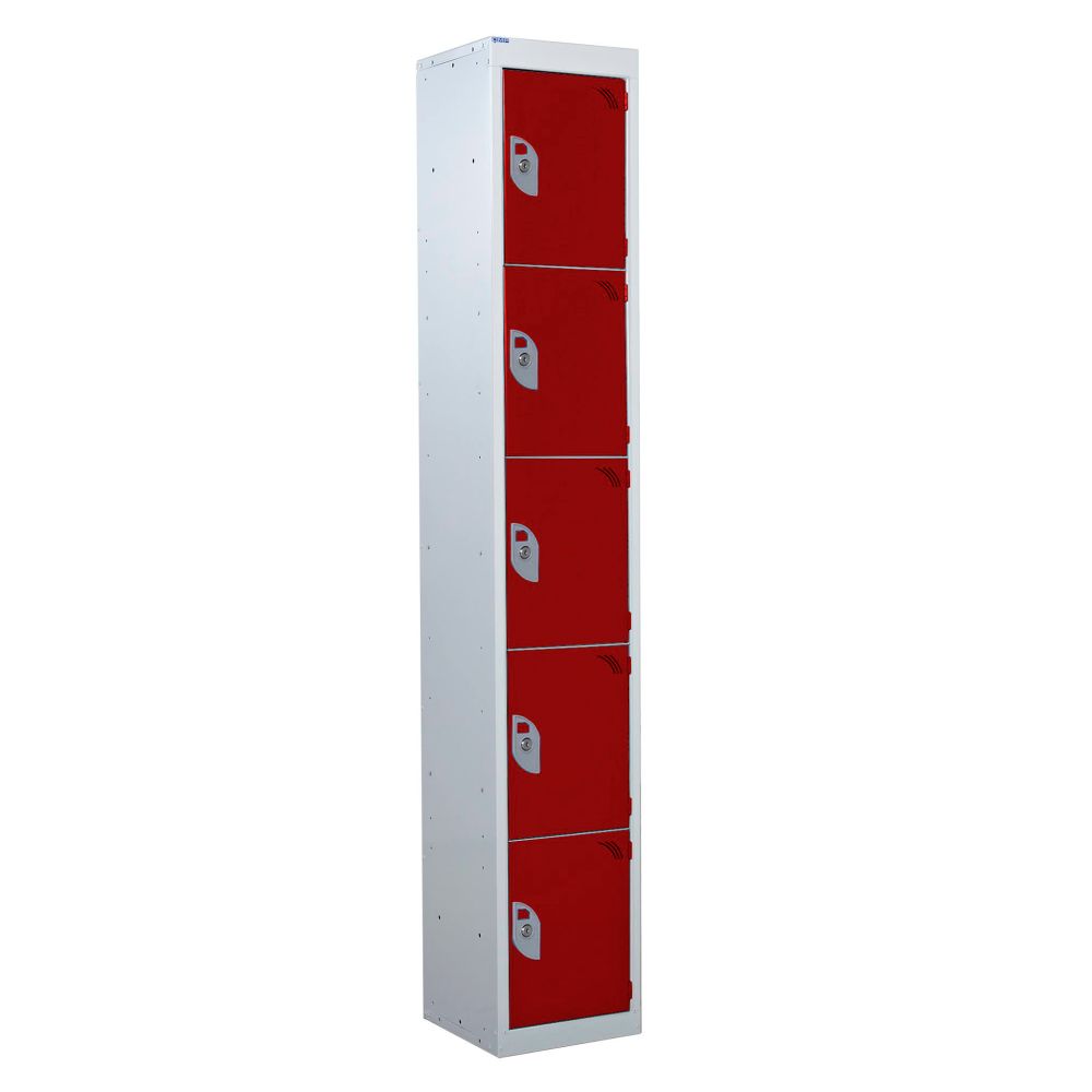 5 Compartment - Red