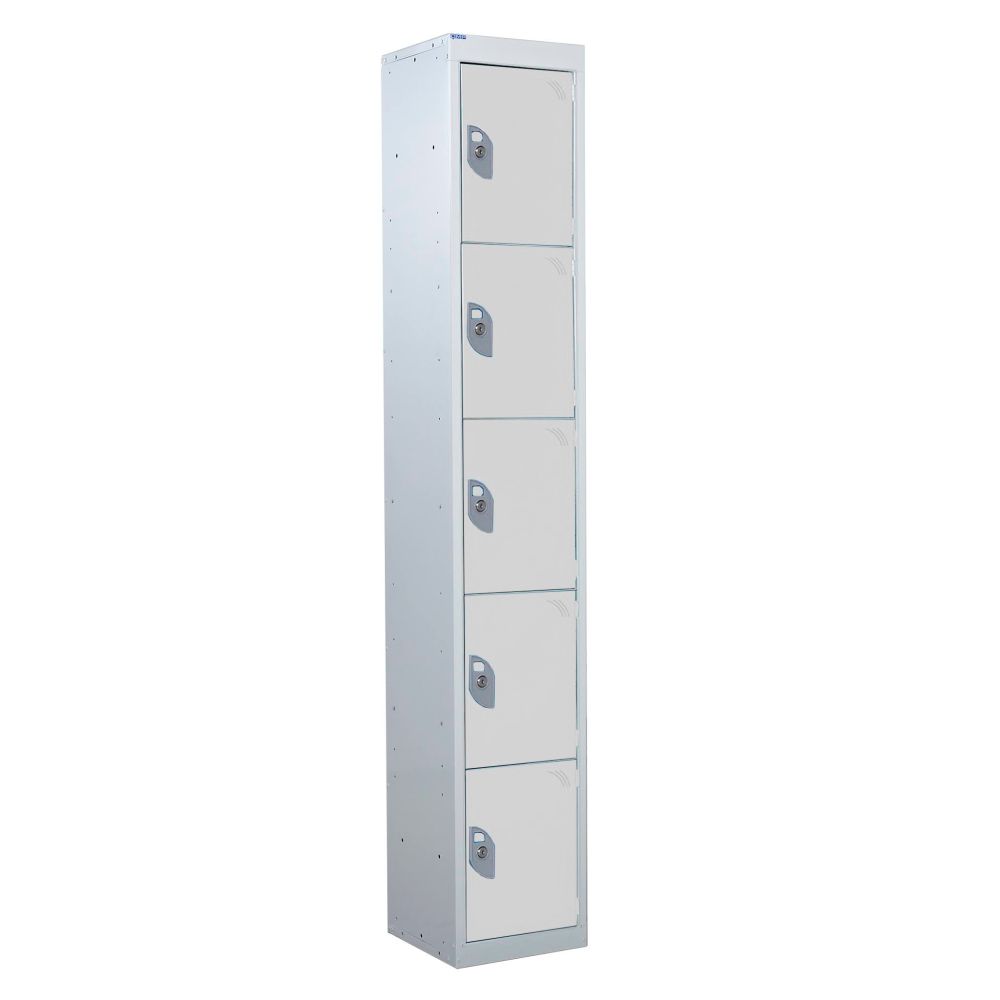 5 Compartments - Light Grey