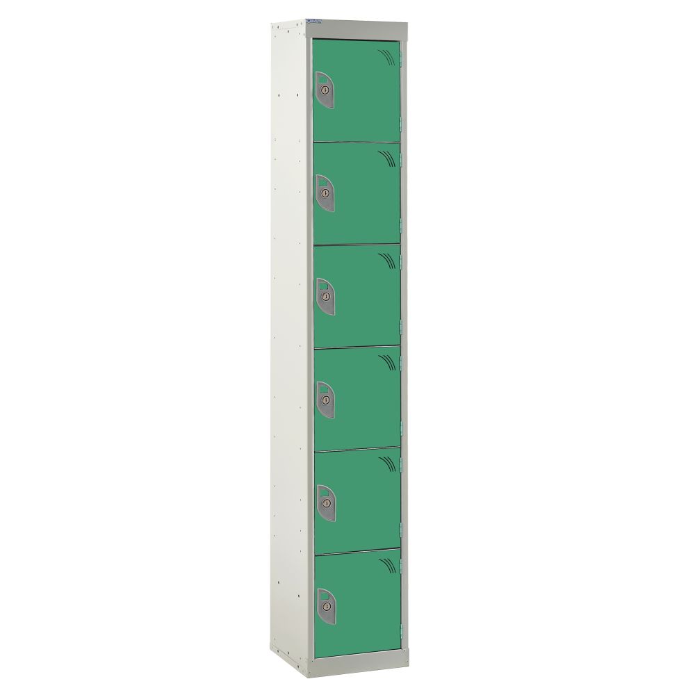 6 Compartments - Green