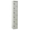 6 Compartments - Light Grey