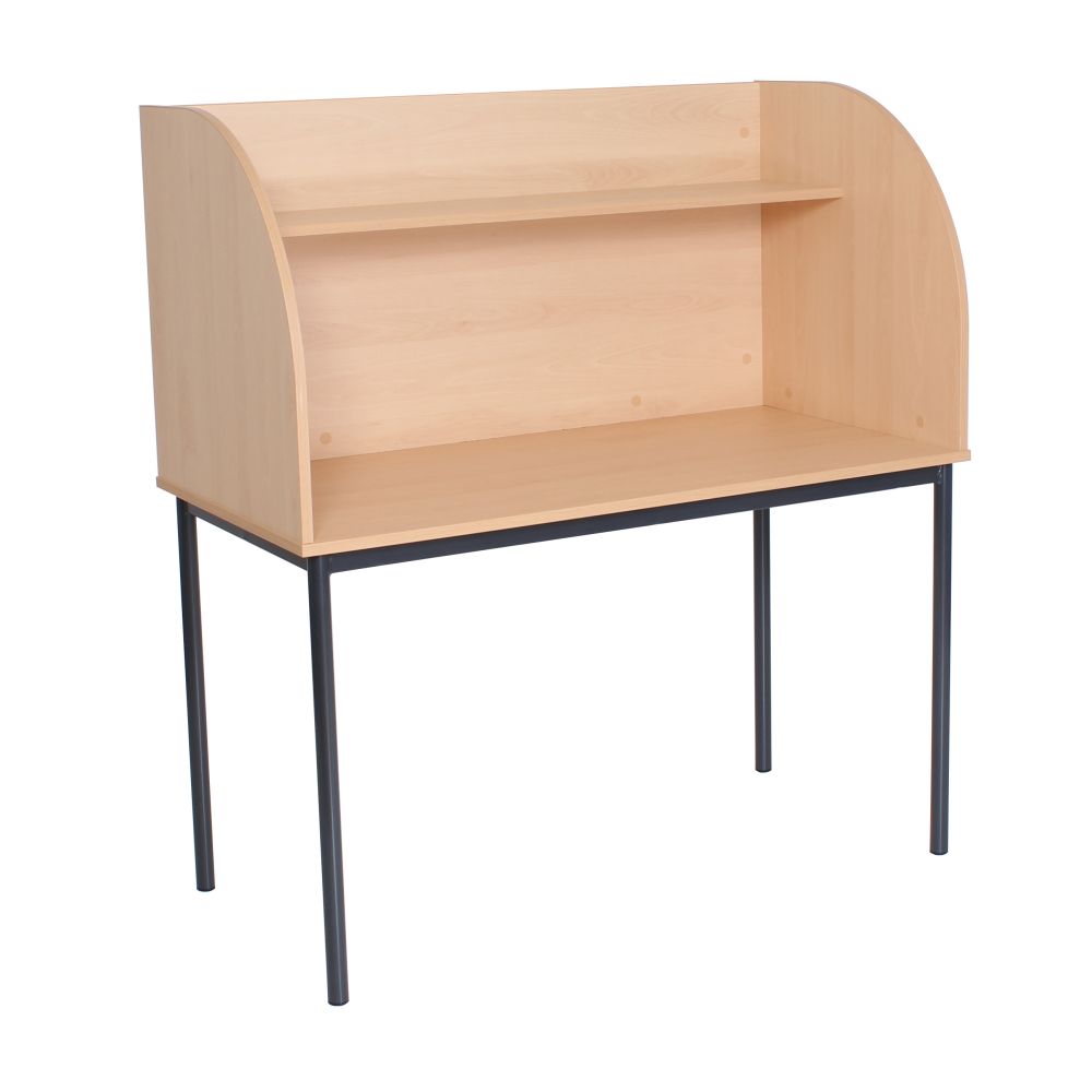 Study Carrel / Booth on Legs with Chunky Frame Study Carrel / Booth on Legs with Chunky Frame Workplace Stuff UK