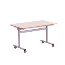 Premium Flip-Top Tables – Beech Top, Silver Frame Office Desks Workplace Stuff UK Premium Flip-Top Tables – Beech Top, Silver Frame Office Desks Workplace Stuff UK