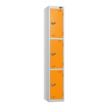 Pure Prime 3 Door Locker with Flat Top Pure Lockers Workplace Stuff UK Pure Prime 3 Door Locker with Flat Top Pure Lockers Workplace Stuff UK