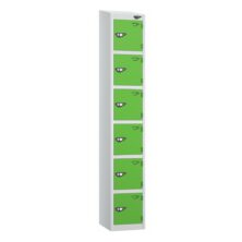 Pure 6 Door Locker with Sloping Top Pure Lockers Workplace Stuff UK Pure 6 Door Locker with Sloping Top Pure Lockers Workplace Stuff UK