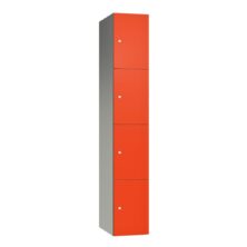 Pure 4 Door Aluminium Locker with Flat Top Pure Lockers Workplace Stuff UK Pure 4 Door Aluminium Locker with Flat Top Pure Lockers Workplace Stuff UK