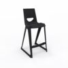 en one high chair H685 High Back - Black - Angle