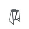 en one stool H685 Low Back - Night Grey - Angle