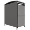 1M BADBY GALV WITH PANEL DOORS SQ