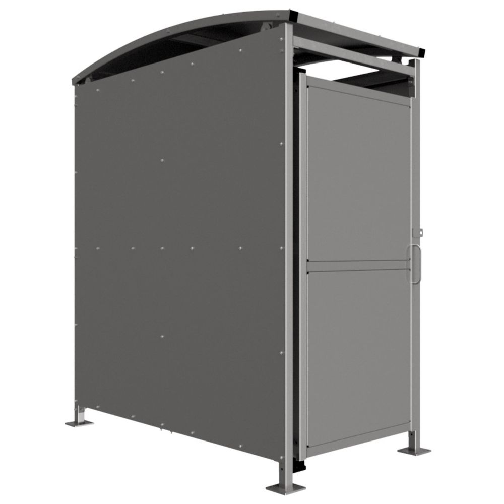 1M BADBY GALV WITH PANEL DOORS SQ