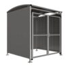 2M BADBY GALV WITH MESH DOORS