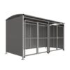 4M BADBY GALV WITH MESH DOORS