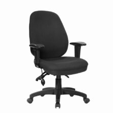 Harrison High Back Ergonomic Operator Chair with Adjustable Back and Arms Fabric Office Chairs Workplace Stuff UK Harrison High Back Ergonomic Operator Chair with Adjustable Back and Arms Fabric Office Chairs Workplace Stuff UK