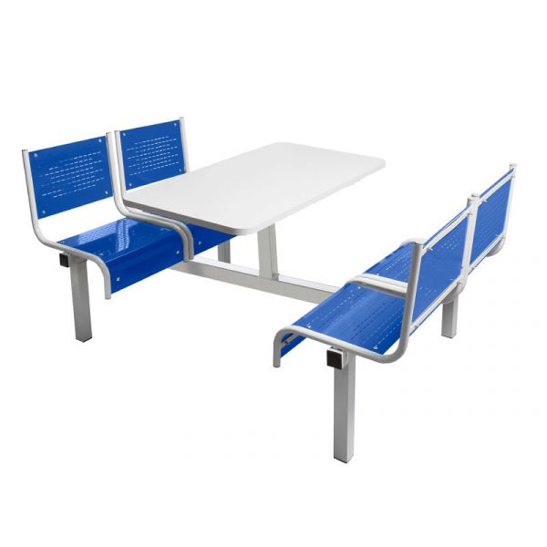 Spectrum Metal Fast Food Canteen Furniture Units - 2/4/6 Seaters Spectrum Metal Fast Food Canteen Furniture Units - 2/4/6 Seaters Workplace Stuff UK