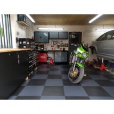 Single Garage Tile Bundle – X-Joint – 19m² – 7h x 497w x 497d mm Garage Flooring Workplace Stuff UK Single Garage Tile Bundle – X-Joint – 19m² – 7h x 497w x 497d mm Garage Flooring Workplace Stuff UK