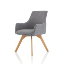 Carmen Grey Fabric Wooden Leg Chair Fabric Reception Seating Workplace Stuff UK Carmen Grey Fabric Wooden Leg Chair Fabric Reception Seating Workplace Stuff UK