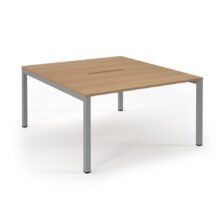 Connex 2 Scalloped Back To Back Desks Office Desks Workplace Stuff UK Connex 2 Scalloped Back To Back Desks Office Desks Workplace Stuff UK