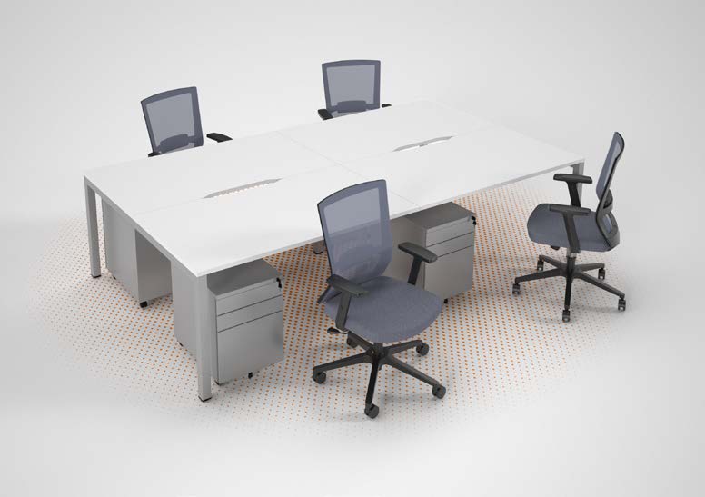 Connex 2 Desk, Pedestal, Chair Combo Starter Pack Connex 2 Desk, Pedestal, Chair Combo Starter Pack Workplace Stuff UK