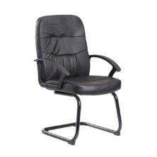 Cavalier Executive Visitors Chair – Black Leather Faced Office Furniture Workplace Stuff UK Cavalier Executive Visitors Chair – Black Leather Faced Office Furniture Workplace Stuff UK