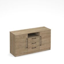 Anson Executive Credenza Unit – Barcelona Walnut Office Cupboards Workplace Stuff UK Anson Executive Credenza Unit – Barcelona Walnut Office Cupboards Workplace Stuff UK