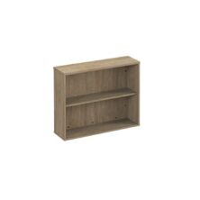 Anson Executive Surface Mounted Bookcase – Barcelona Walnut Office Bookcases Workplace Stuff UK Anson Executive Surface Mounted Bookcase – Barcelona Walnut Office Bookcases Workplace Stuff UK