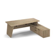 Anson Executive Desk with Panel End Legs and Deep Return – Barcelona Walnut Office Desks Workplace Stuff UK Anson Executive Desk with Panel End Legs and Deep Return – Barcelona Walnut Office Desks Workplace Stuff UK