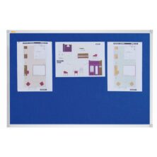 Felt Pin Board X-Tra!Line® – Blue Office Accessories Workplace Stuff UK Felt Pin Board X-Tra!Line® – Blue Office Accessories Workplace Stuff UK