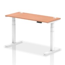 Air Sit-Stand Slimline Desk with Cable Ports – 600mm Deep Office Desks Workplace Stuff UK Air Sit-Stand Slimline Desk with Cable Ports – 600mm Deep Office Desks Workplace Stuff UK