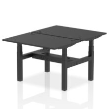 Black Air Sit-Stand Back-to-Back Desk – Pod of Two Office Desks Workplace Stuff UK Black Air Sit-Stand Back-to-Back Desk – Pod of Two Office Desks Workplace Stuff UK