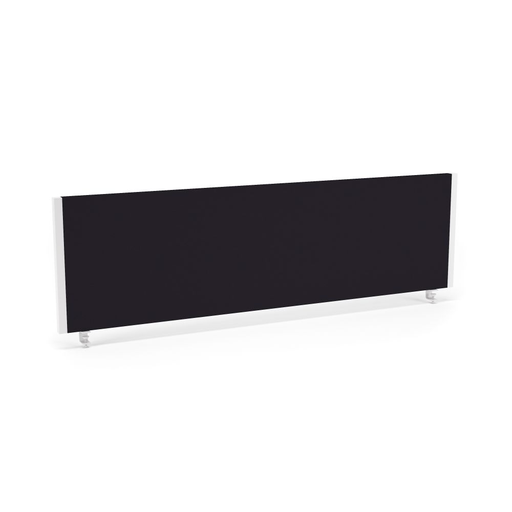 Black Inspire Straight Screens - 400mm High Black Inspire Straight Screens - 400mm High Workplace Stuff UK